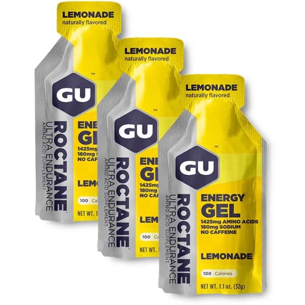 Гель энергетический GU Energy Roctane (без кофеина) Лимонад 3шт x32гр