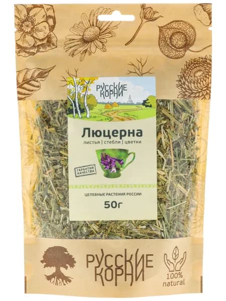 Русские Корни / Люцерна трава 50 г / Травяной чай