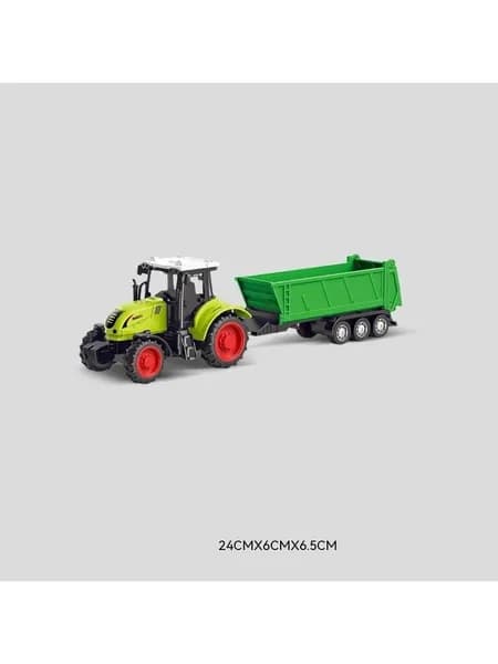 Игрушечный детский комбайн Captain Nile - инерционная модель сельскохозяйственного трактора