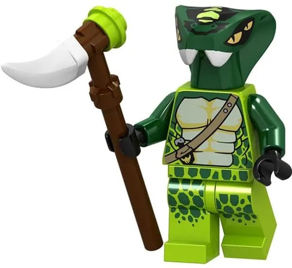 Конструктор Ninjago: Фигурка Серпентин Спитта Совместим с Лего Подарок для мальчиков на Рождество/День рождения