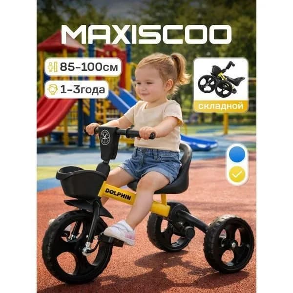 Велосипед детский MAXISCOO Трехколесные велосипеды