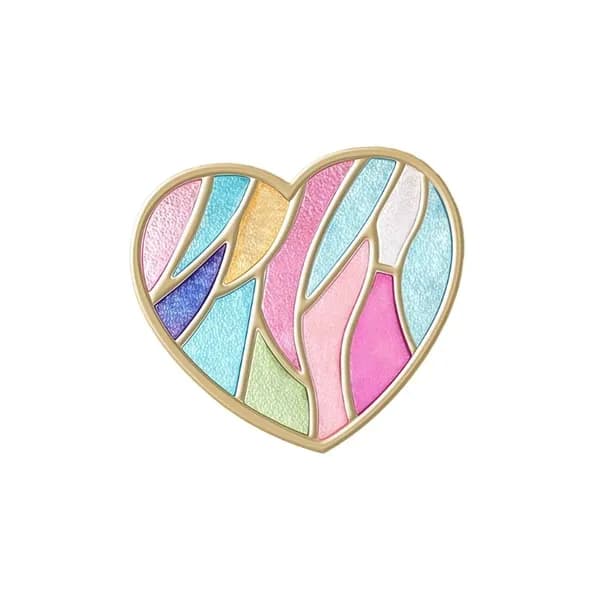 Устройство для всасывания иглы магнитной броши-Love Heart