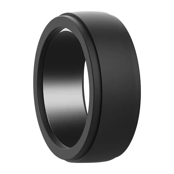 Силиконовый чехол для кольца Oura Ring Gen 3, черный, размер S (6 9)