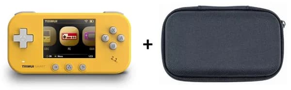 Портативная игровая приставка TRIMUI Smart 64gb, Yellow (+ защитный чехол в подарок)
