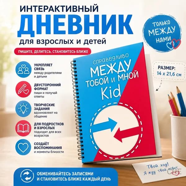 Интерактивный дневник для взрослых с возможностью обмена записями и двусторонней коммуникации