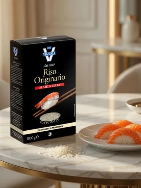 Рис для суши Riso Vignola 1кг, Италия