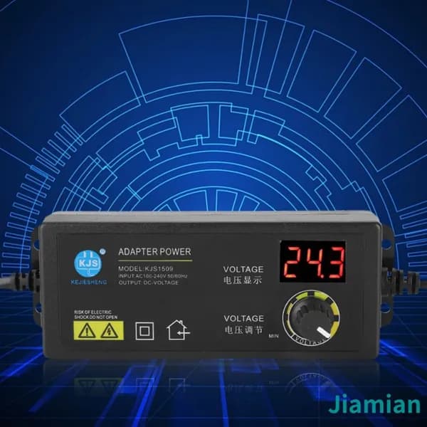 Регулируемый блок питания 3 24 В, 260 Вт, для LCD-мониторов и LED-лент, с LED-индикатором