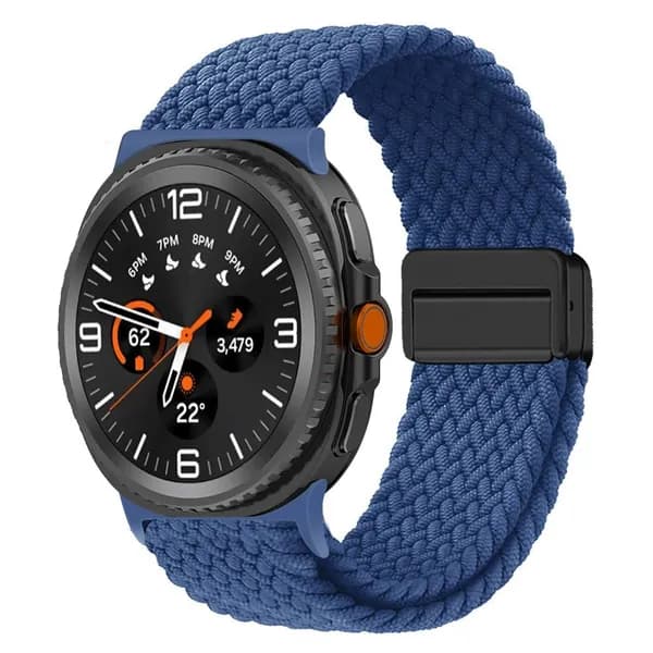 Магнитный ремешок из нейлона для Samsung Galaxy Watch 8/8 Classic с петлей 40 мм, 44 мм, 46 мм, браслет для смарт-часов Galaxy Smart Watch
