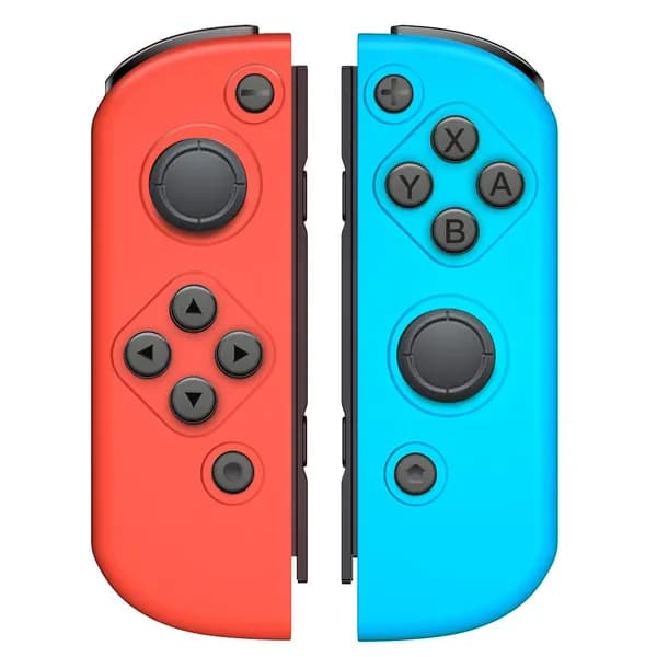 Беспроводной геймпад Joy-Con для Nintendo Switch, красный и синий, с функцией пробуждения и зарядкой через USB-C