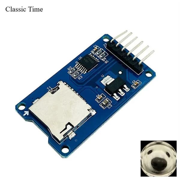Плата расширения памяти microSD, модуль защиты памяти microSD TF Card SPI для Arduino