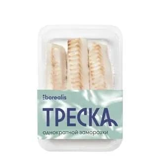Треска лойн без кожи и костей, Borealis, 400 г
