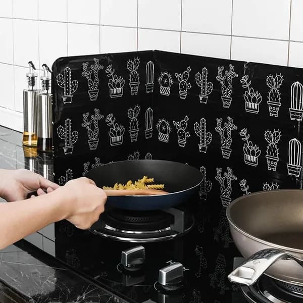 Защитный экран от брызг на плиту
