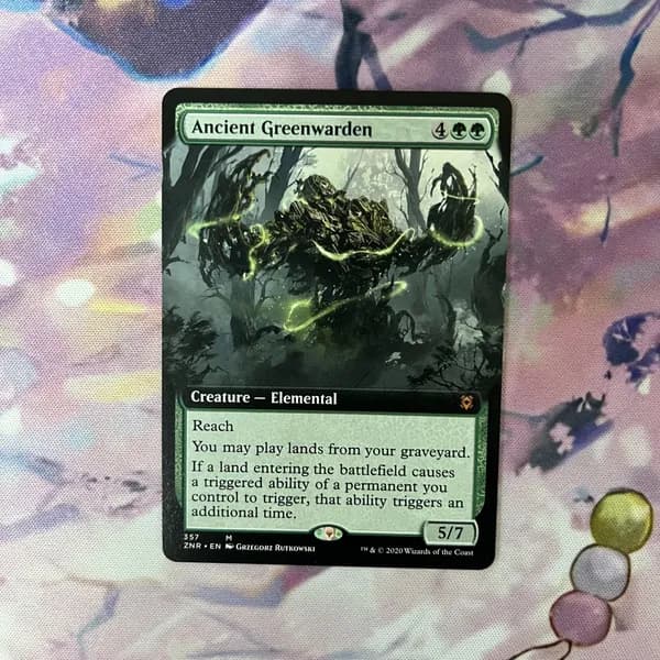 Кастомные прокси-карты высокого качества, MTG PROXY CARDS фойловые карты не, стандартный размер AncientGreenwarden 357