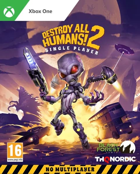 Игра Destroy All Humans! 2 Single Player Xbox One Русская Версия Диск на Xbox One
