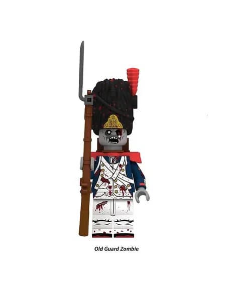 Конструктор минифигурки Зомби набор, совместим с LEGO