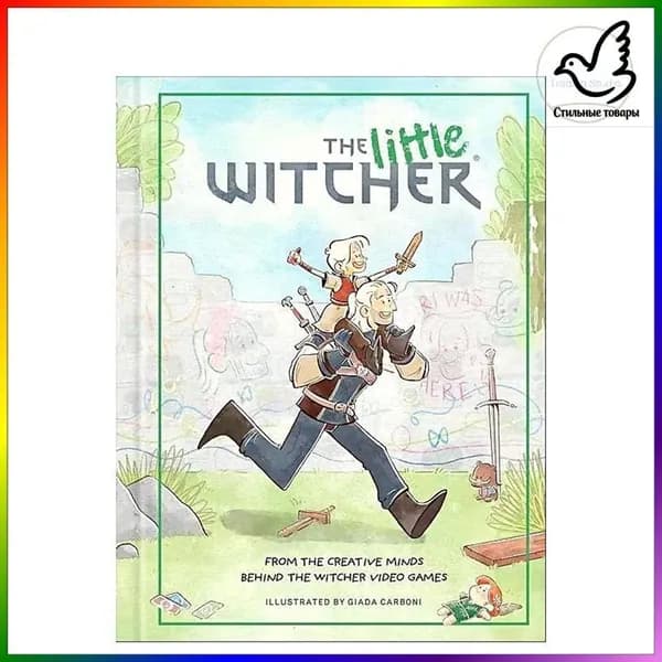 Книга The Little Witcher : яркие иллюстрации и забавные приключения для маленьких фанатов