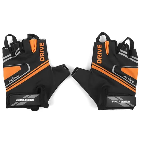 перчатки велосипедные VG927 Drive orange (L)