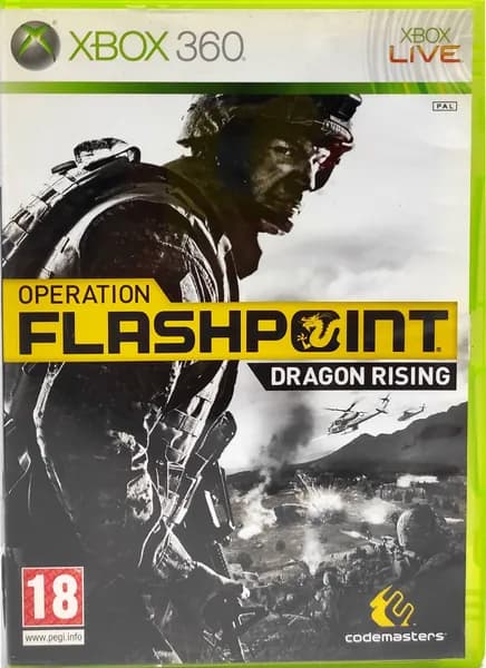 Operation Flashpoint Dragon Rising Английский язык Видеоигра на диске Xbox 360. Товар уцененный