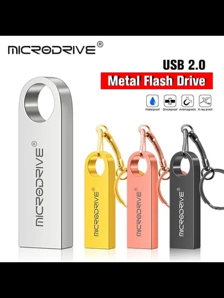 MicroDrive MDE016G0415 металлическая USB-флешка 4-256 ГБ 32