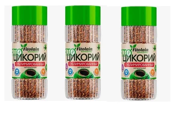 Fitolain Цикорий сублимированный, 85г, 3шт