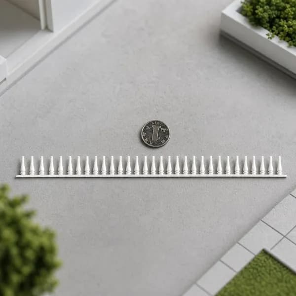 Миниатюрный забор для моделей, пластик и дерево, масштаб 1:50 и 1:75, архитектурная модель