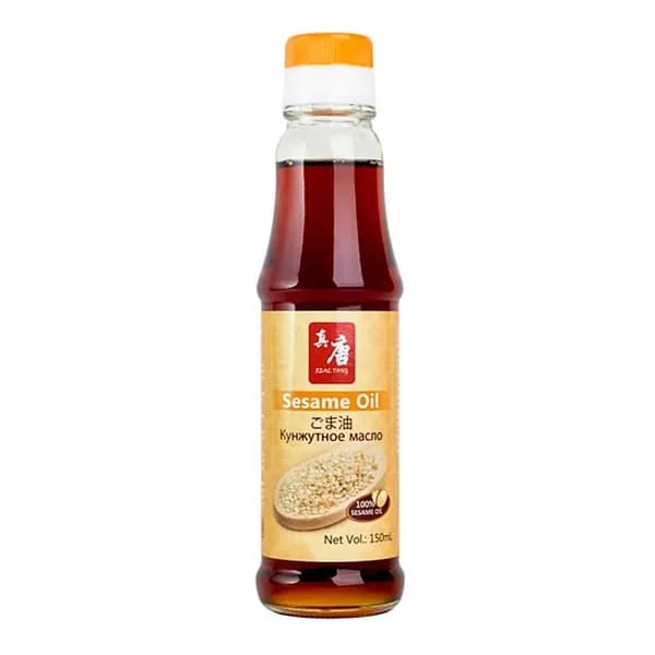 SESAME OIL, Real Tang (Нерафинированное КУНЖУТНОЕ МАСЛО, Риал Танг), СТЕКЛО, 150 мл.