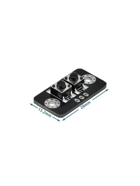Модуль кнопок 1 6 бит, независимые микропереключатели, для MCU, усилителя, Bluetooth, плата