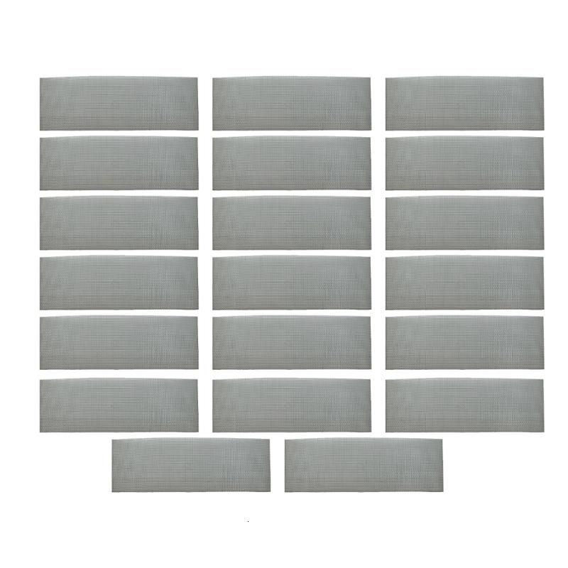 Сетка из нержавеющей стали для ремонта бампера 20x15см 5x15см, 20 шт. - 5х15см