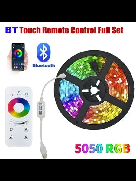 RGB Светодиодная лента 5050 для ТВ и ПК 1-30М USB 5В BT Touc