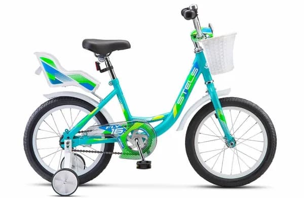 Велосипед детский 16" STELS Flyte C на рост 105-115 см (3-5 лет) морская волна
