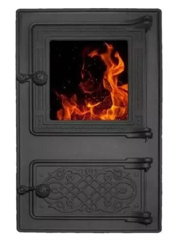 Портал печной со стеклом ПДТ-4.1С "Любава" (320х568х75 мм)