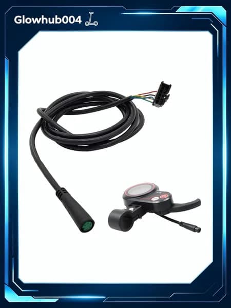 Кабель Kugoo TF100, 6pin/5pin, черн., резина, 50г, для скутера, новый, качественный