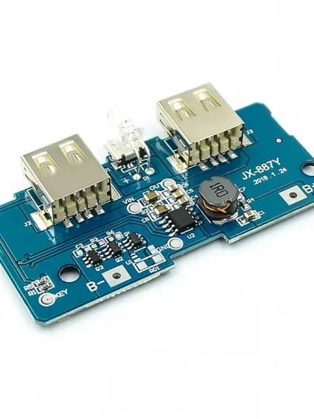 18650 Аккумулятор 3.7V 5V2A Модель повышения напряжения DIY