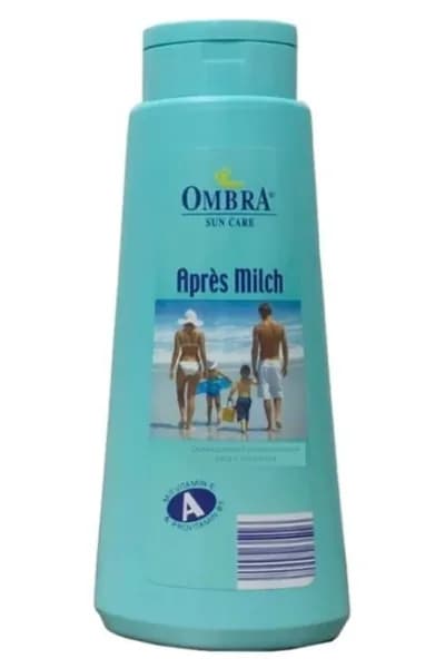ombra Sun Care Apresmilh Молочко после загара, интенсивно увлажняющее и освежающее средство для тела. Бережный уход без спирта, легкая текстура для восстановления кожи после солнца и солярия