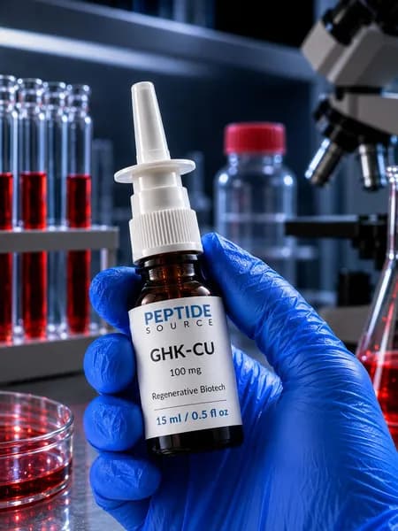 Пептид GHK-Cu 100 mg спрей, ГХК-КУ Peptide Source Laboratory 21