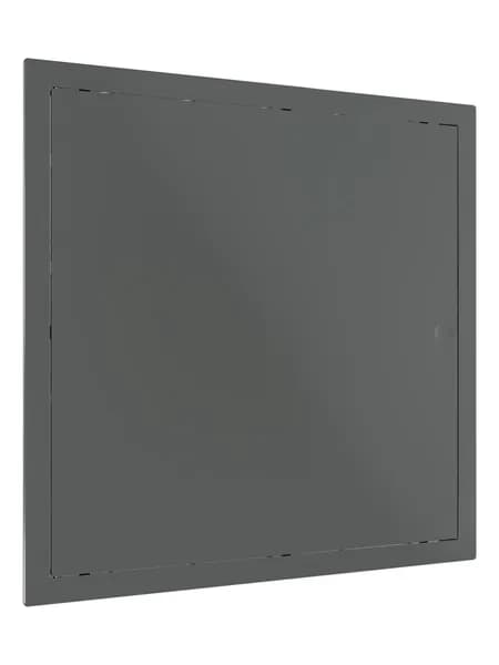 Люк ревизионный LN фланец 300х300 нажимной 327х327 пластик Gray EVECS