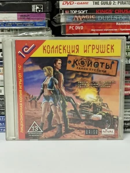 Видеоигра для ПК "Койоты: Закон пустыни" 2005 PC 2xCD