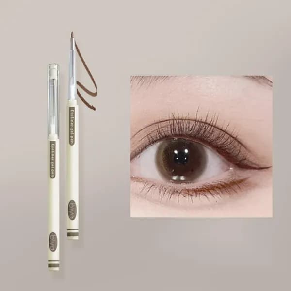 Гелевый карандаш для глаз Biya Eyeliner Gel Pencil долговечен