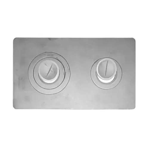 Плита 2х-конфорочная П2-3 (Б) 710х410 мм