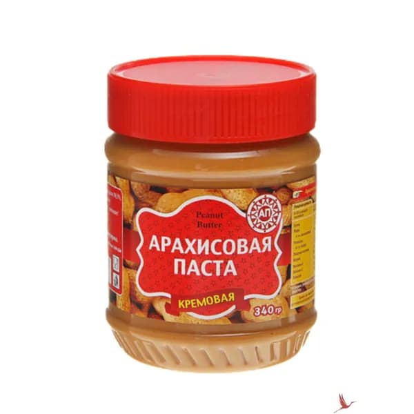 Арахисовая паста АП кремовая 340 гр