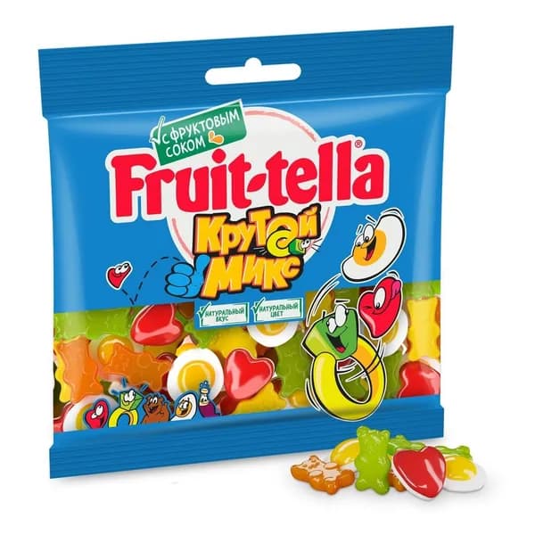 Мармелад Fruittella Крутой Микс жевательный 150 г
