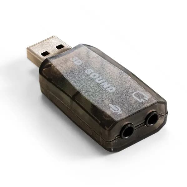 Внешняя звуковая карта ExeGate USB Type A (M), 2xJack 3.5 mm EX294787RUS