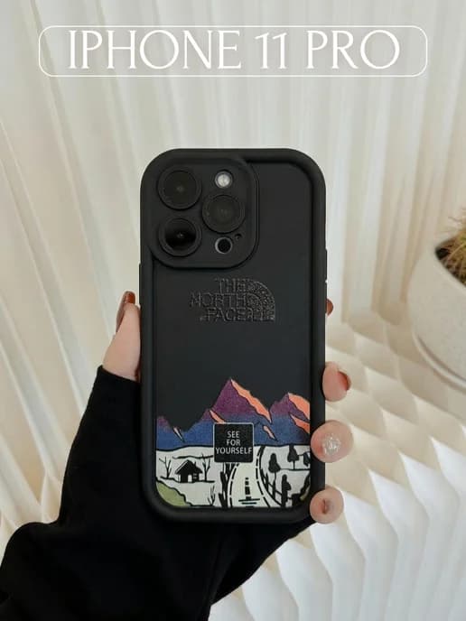 Чехол для iPhone 11 Pro с принтом, защитный