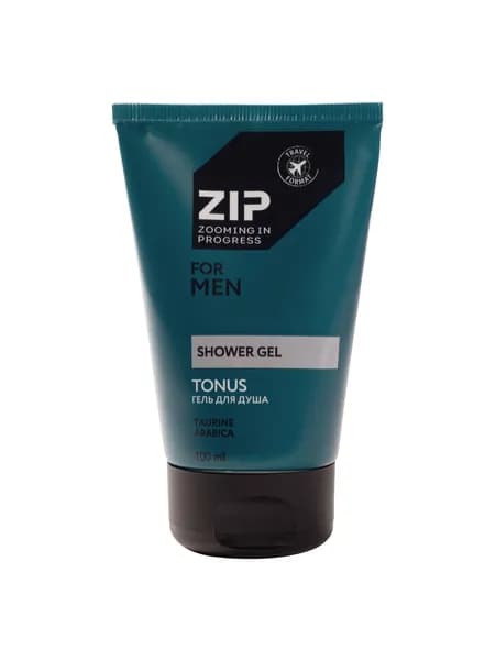 Гель для душа мужской Zip Tonus, 100мл