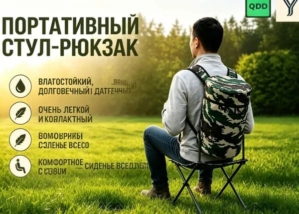Садовый стул, Пенополиуретан, 24.5х24.5х17.5 см, 1 шт