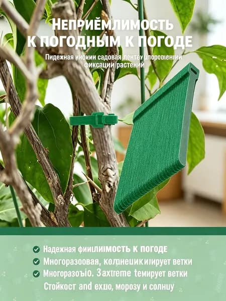 Клипсы для подвязки растений,2см,100шт