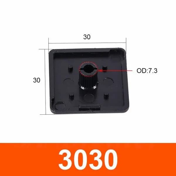 Заглушка торцевая 30x30 для профиля 3030