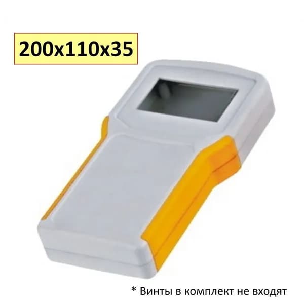 Корпус для РЭА 09-20 (200x110x35) / с окном (10231)