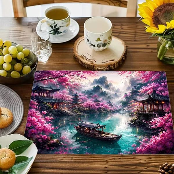 Салфетка сервировочная Искусственные материалы 32x42см, 1шт.