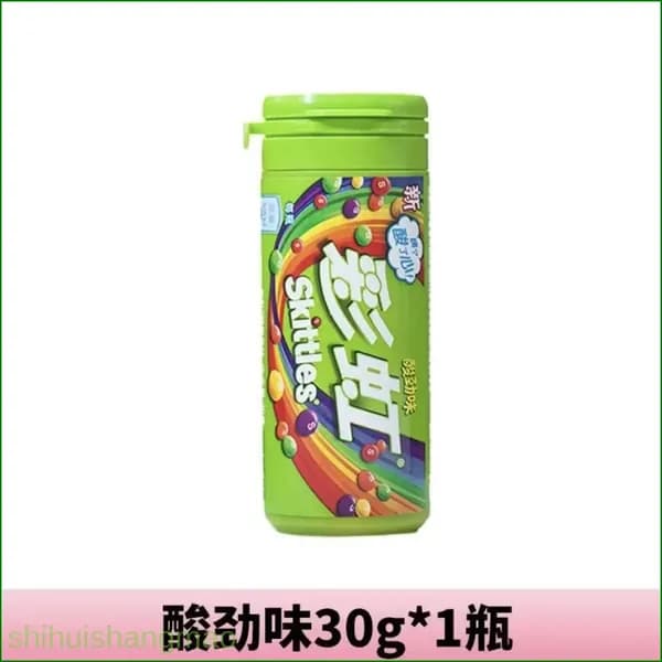 Сладости Skittles с необычным сочетанием цветов и фруктов в удобной упаковке